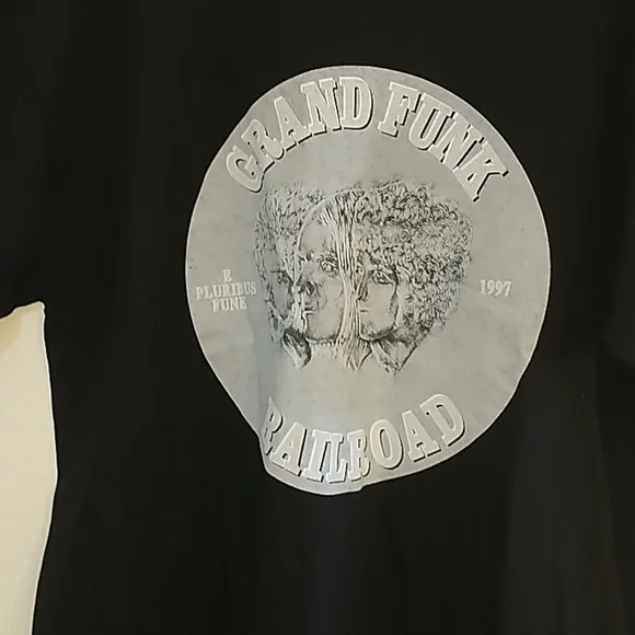 Vintage 1997 Grand Funk Railroad shirt XL black - Picture 3 of 6